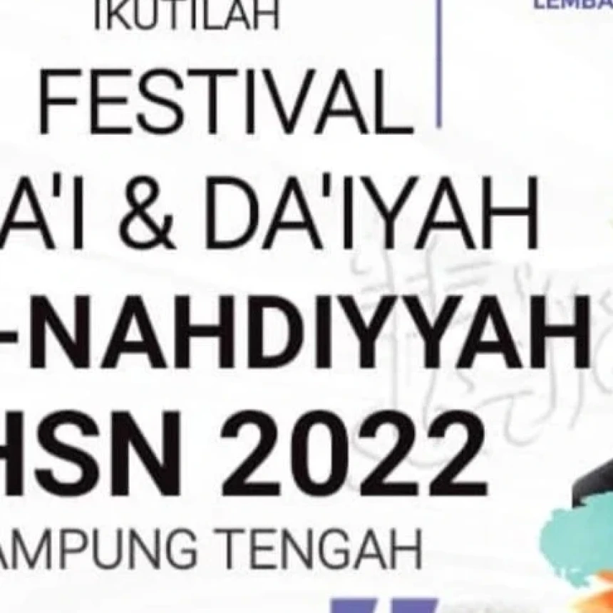 LDNU Lampung Tengah Gelar Festival Dai Daiyah Annahdliyah