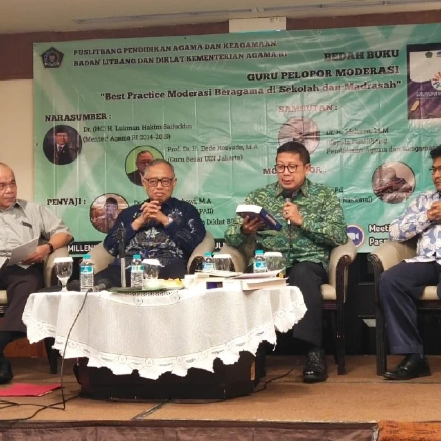 Lukman Hakim Saifuddin Apresiasi Semangat para Guru Pelopor Moderasi