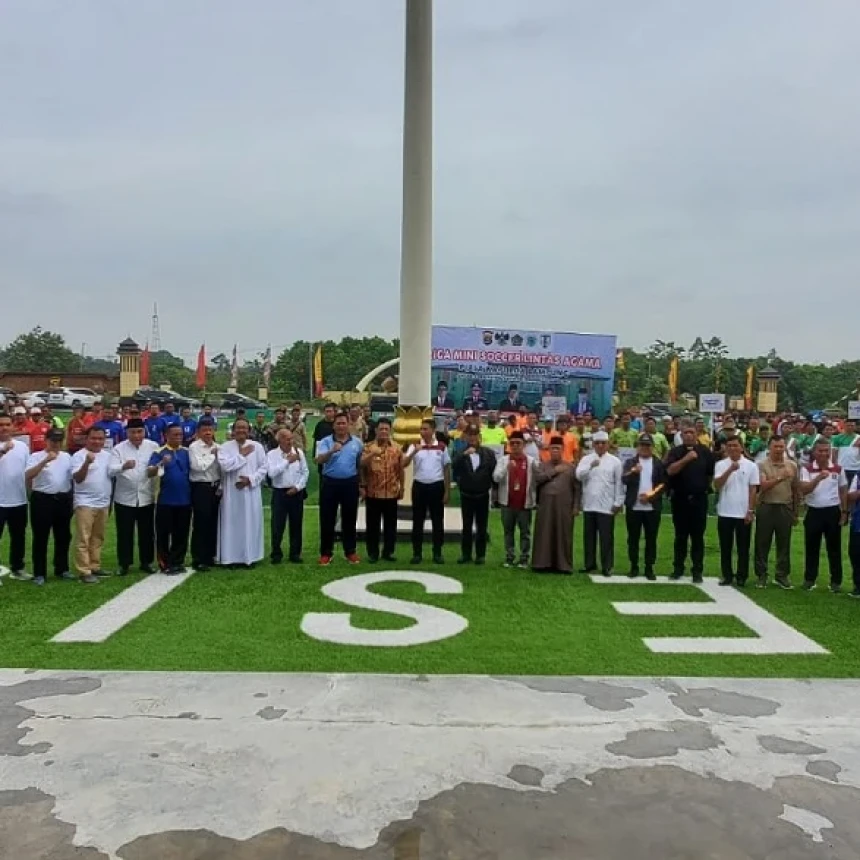 Liga Mini Soccer Lintas Agama di Lampung: Perbedaan dalam Kebersamaan