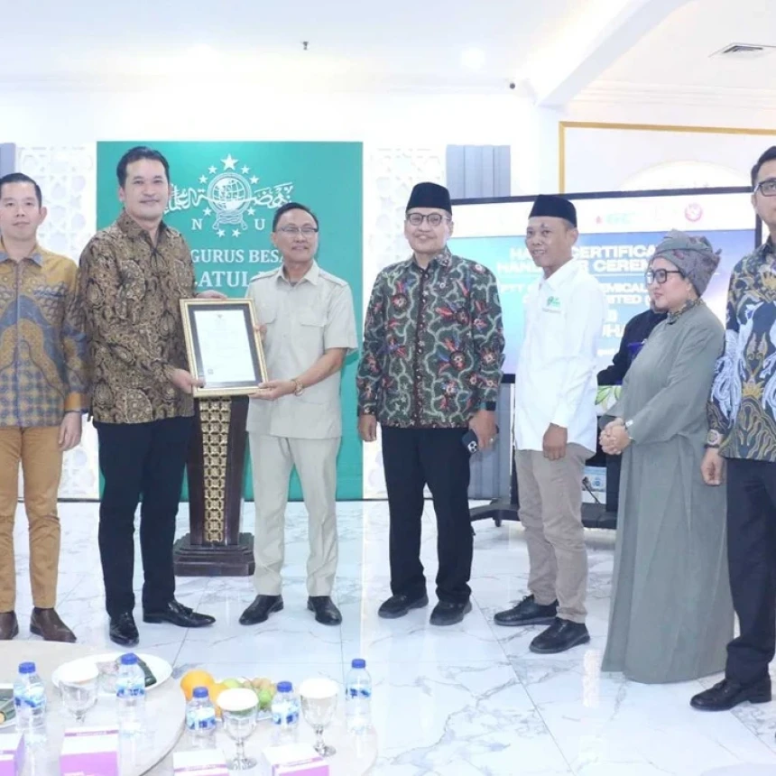 LPH NU-HAC Dampingi Produsen Resin Plastik Thailand Pertama Raih Sertifikasi Halal di Indonesia