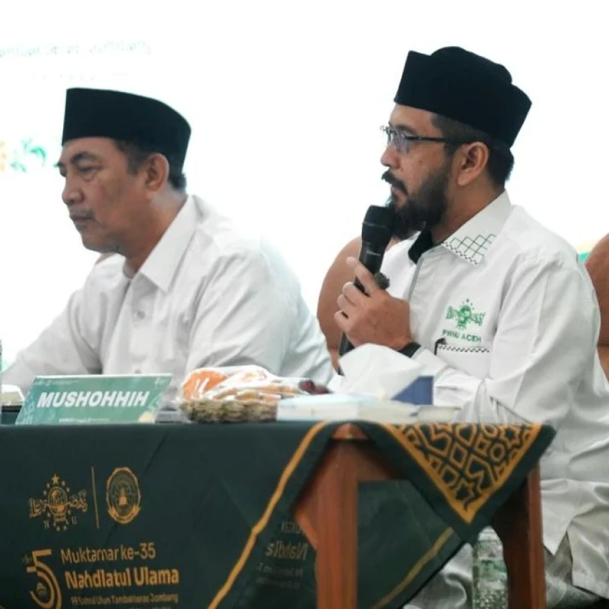 Wakil Ketua NU Aceh: Bahtsul Masail Qanuniyah Momentum Sempurnakan Qanun Jinayah