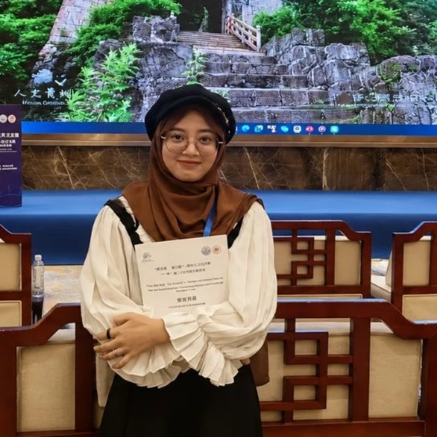 Cerita Pretty, Lulusan UIN Yogyakarta Raih Beasiswa Magister Fisika Teori dan Komputasi di Kampus Tiongkok