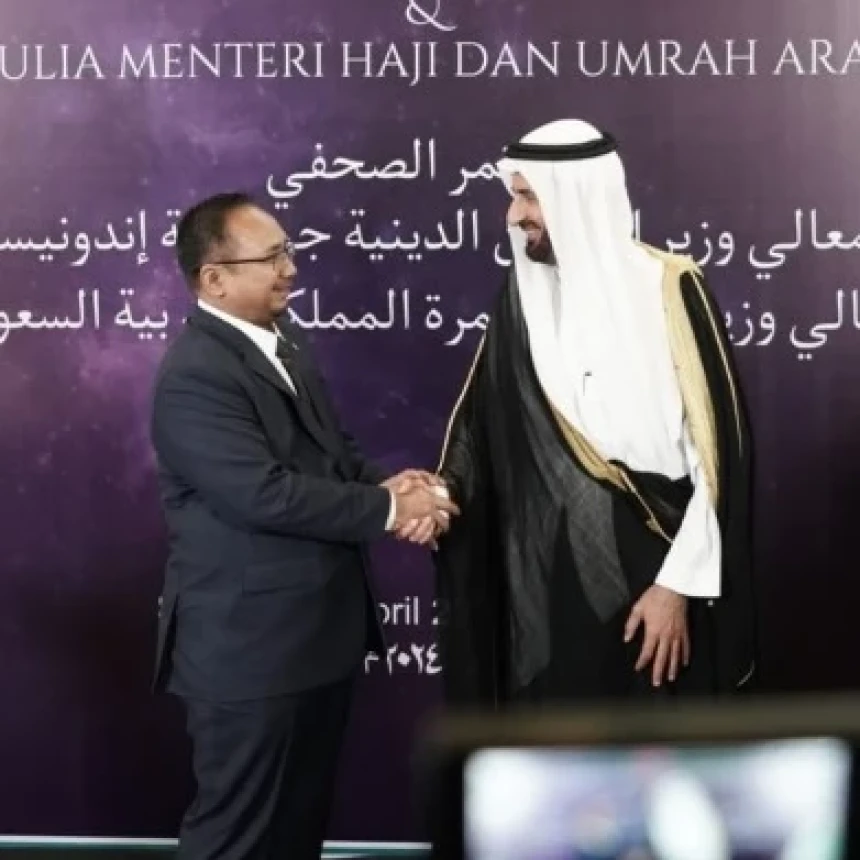 Menag RI dan Menteri Haji Saudi Fasilitasi Kemudahan Layanan bagi Jamaah Indonesia