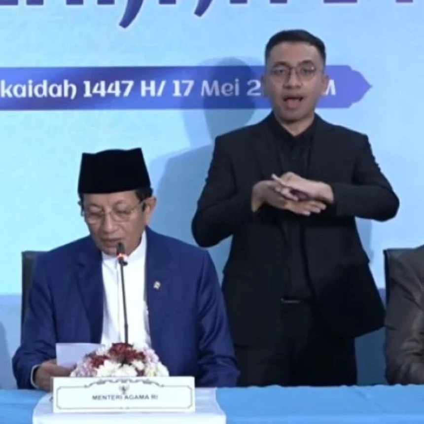 Pemerintah Tetapkan Idul Adha 1447 H Jatuh 27 Mei 2026
