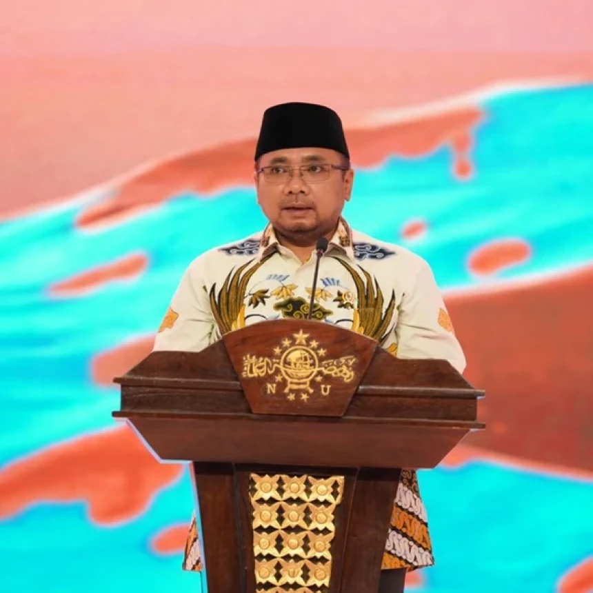 Di Hadapan Grand Syekh Al-Azhar, Menag Paparkan Solusi Cegah Konflik Antar Negara dan Agama