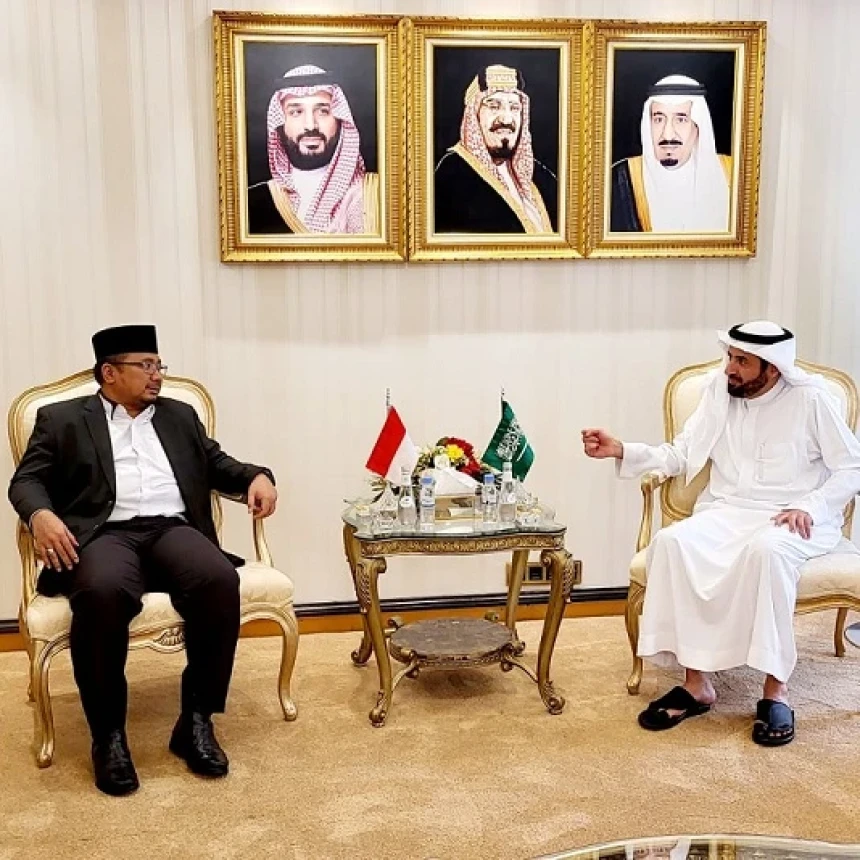 Menag Bahas Kesiapan Penyelenggaraan Haji bersama Menteri Saudi