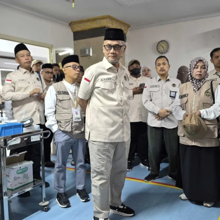 Tinjau KKHI Madinah, Menhaj Siapkan Transformasi Layanan Kesehatan Haji Lebih Efektif