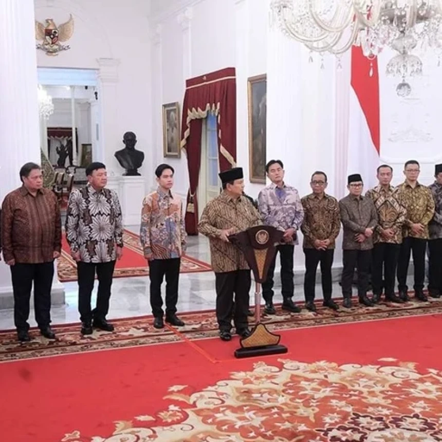 Prabowo Lantik Menteri dan Wamen Hari Ini, Tengok yang Tertua dan Termuda