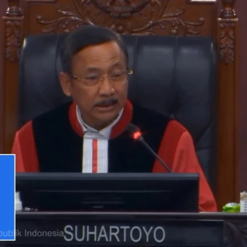 MK: Permohonan Sengketa Ijazah Gibran Tidak Dapat Diterima