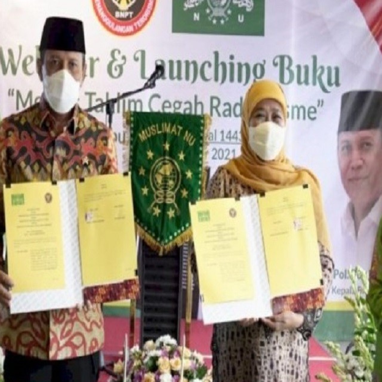 Muslimat NU dan BNPT sign MoU on terrorism prevention