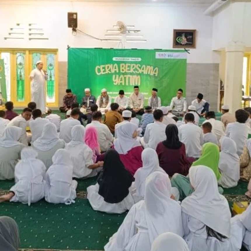 NU Care-LAZISNU Adakan Santunan Yatim di Masjid Jami Matraman Jakarta Pusat