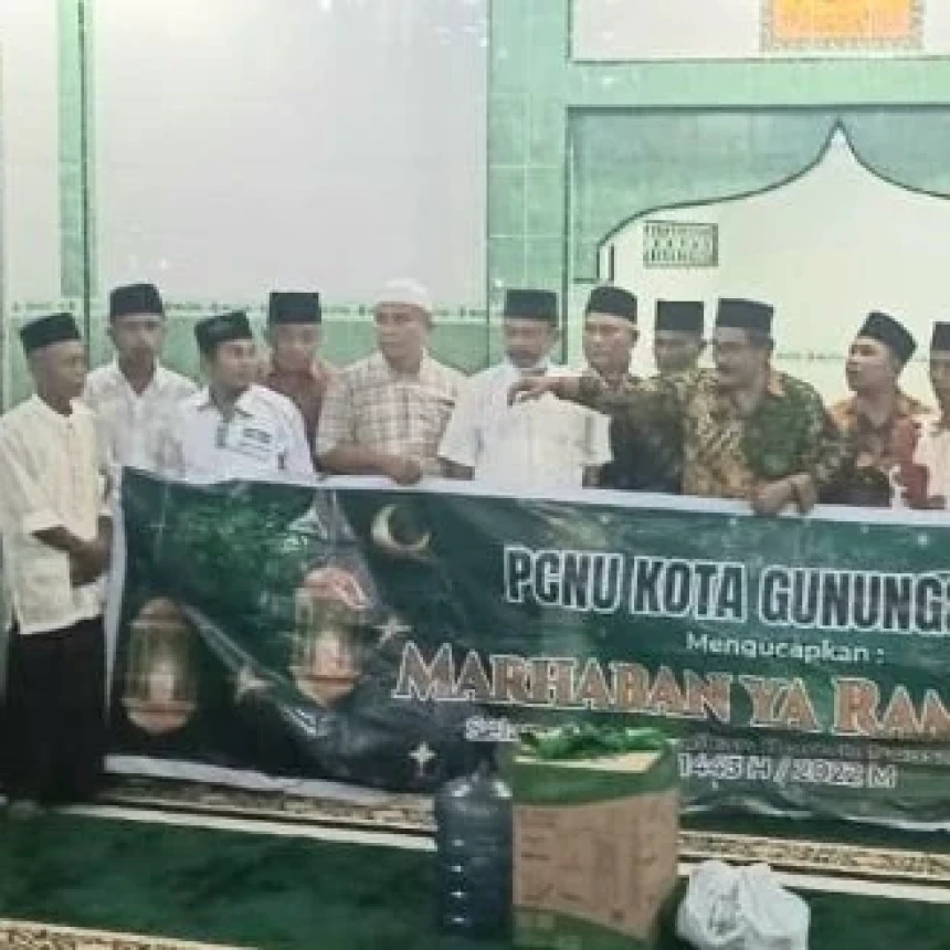 Muhibah Ramadhan NU Kota Gunungsitoli Kunjungi Surau Eratkan Silaturahim Nahdliyin