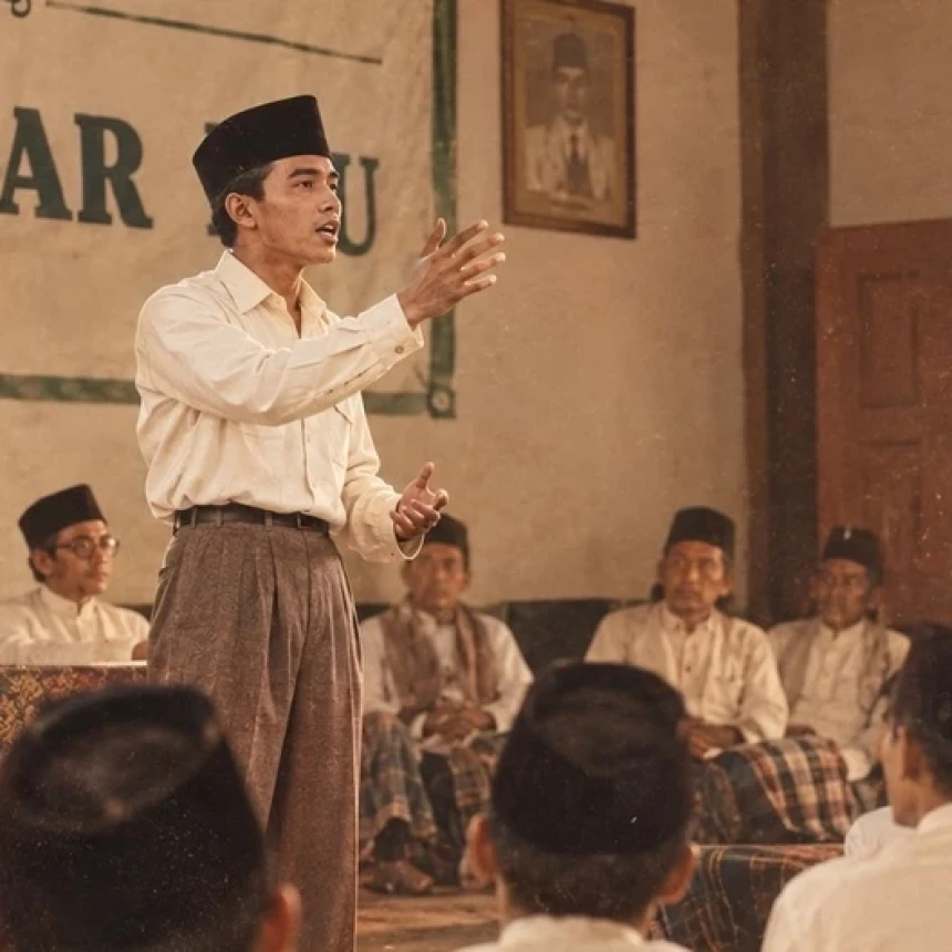 Cinta kepada NU: Lutut Soekarno dan Lutut Saya di Muktamar