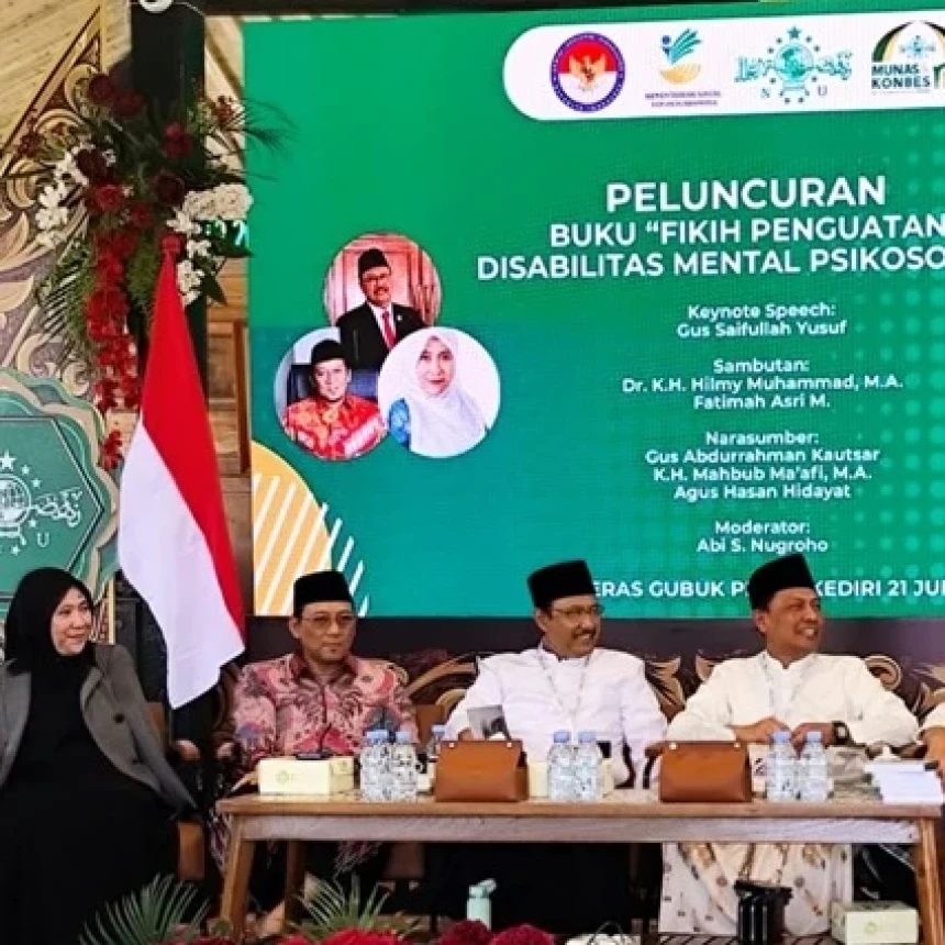 Peluncuran Buku Fiqih Disabilitas Mental Psikososial Semarakkan Munas dan Konbes NU 2026 di Ploso