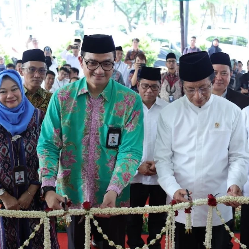 Nasaruddin Umar Resmikan Masjid Al-Munawar Kemenag Usai Dipugar Selama Enam Bulan