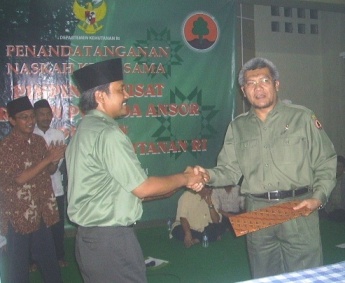 2007, Ansor Targetkan Tanam 200 Ribu Pohon