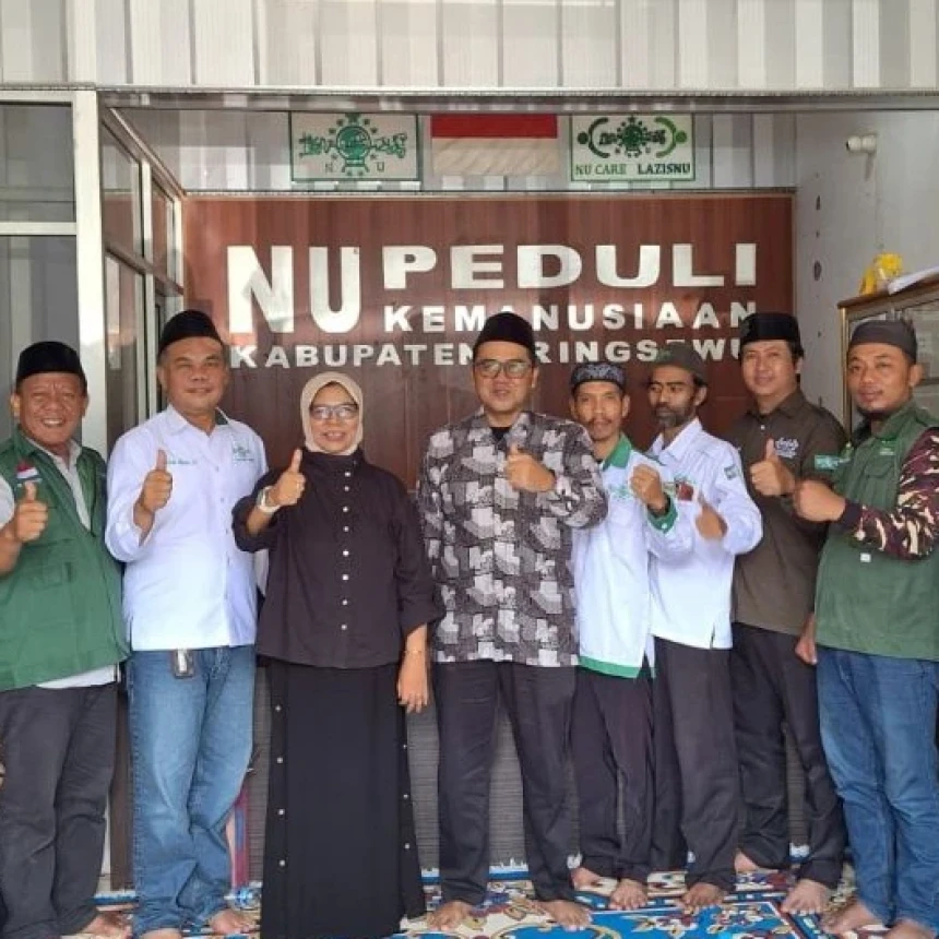 NU Care LAZISNU Perkuat Program Ekonomi UMKM di Pringsewu Lampung