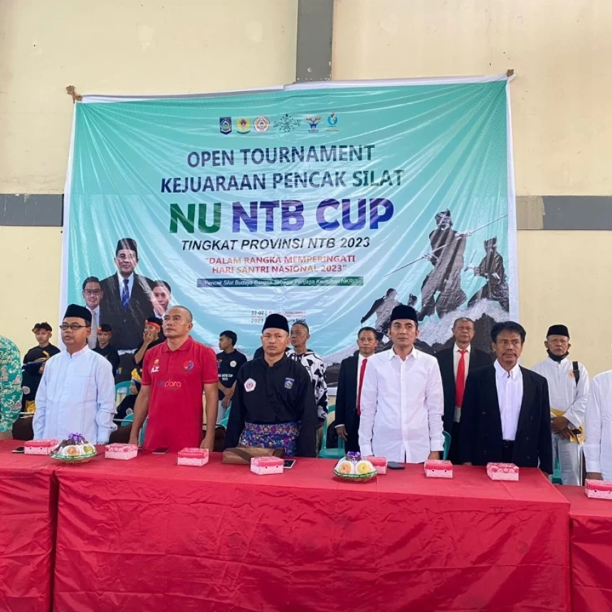 1200 Pencak Silat Ikuti Turnamen Terbuka NU NTB Cup 2023