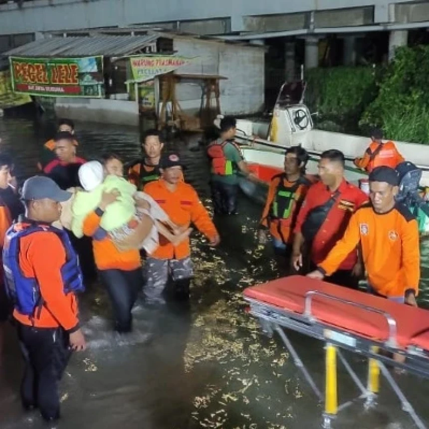 Kondisi Terkini Banjir Demak, Relawan NU Terus Bergerak Lakukan Penanganan
