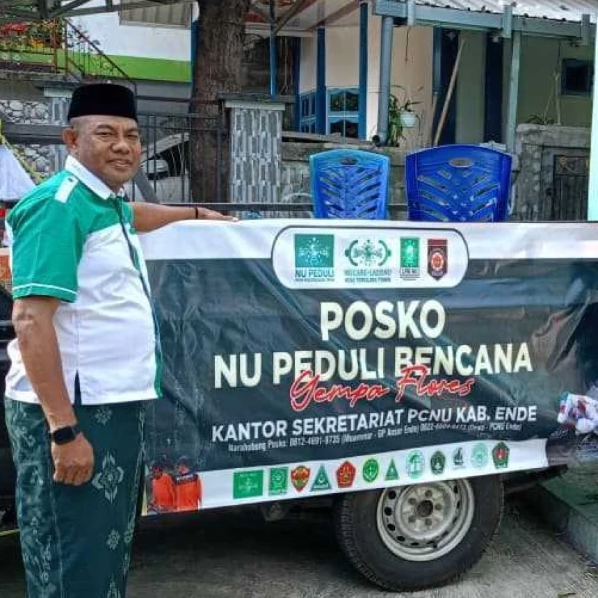 Di Tengah Muktamar Ke-35, Tim NU Peduli Pastikan Bantuan Gempa NTT Tetap Berjalan