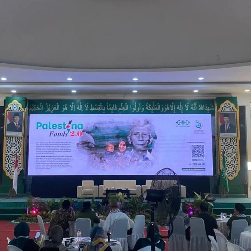 Palestina Fonds 2.0 Bangkitkan Gagasan Luhur Mbah Wahab di Muktamar ke-35 NU
