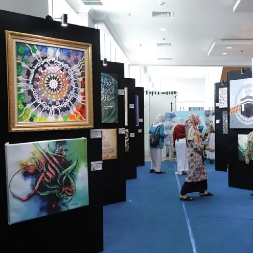 36 Negara Ikuti Pameran Kaligrafi di MTQ Nasional Ke-30 Samarinda