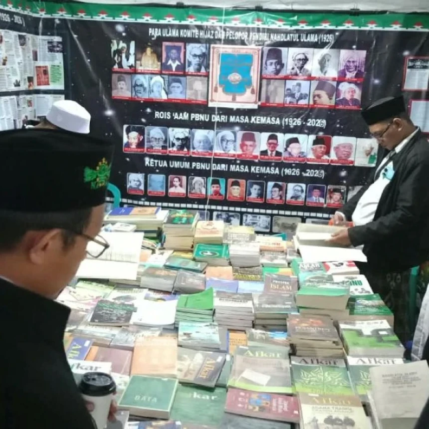 Pameran Perpustakaan PBNU Hadirkan Sejarah  1 Abad NU di Ekspo Muktamar Ke-35