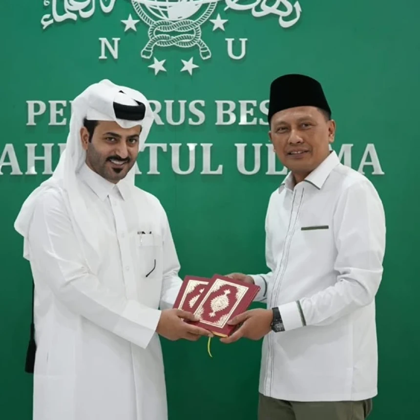 PBNU dan Kedubes Qatar Bahas Kerja Sama Beasiswa, Pertukaran Pelajar, hingga Produk Pesantren