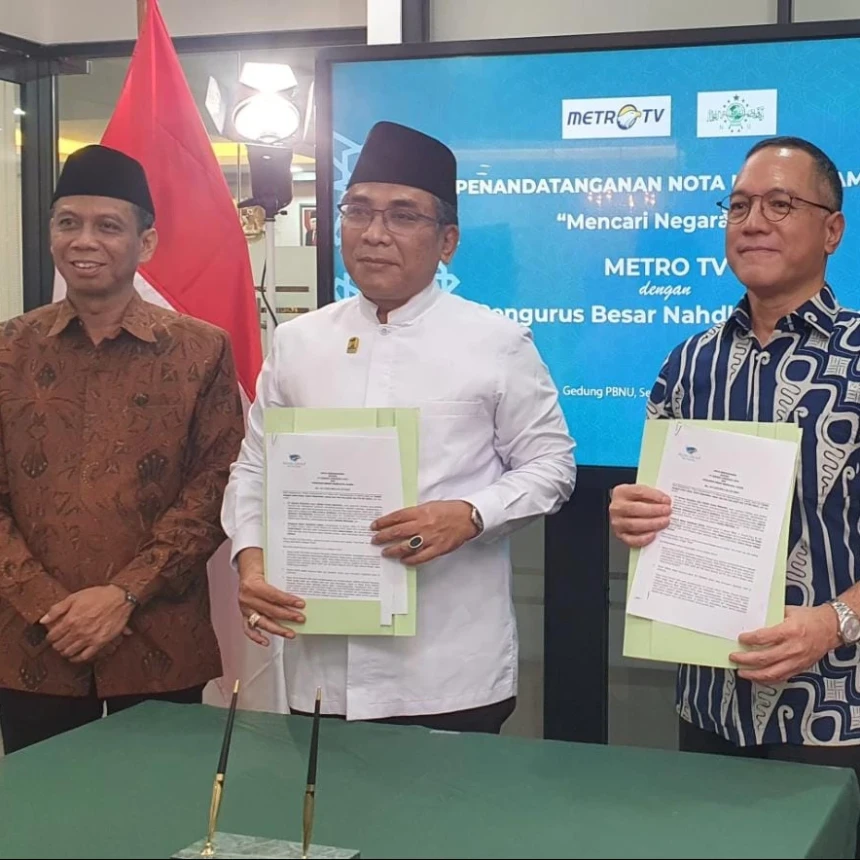 PBNU-Metro TV Jalin Kerja Sama 'Mencari Negarawan'