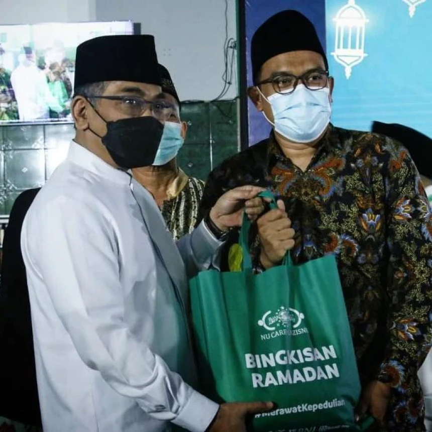 PBNU Serahkan 50 Ribu Bingkisan Ramadhan kepada 500 Masjid se-Jabodetabek