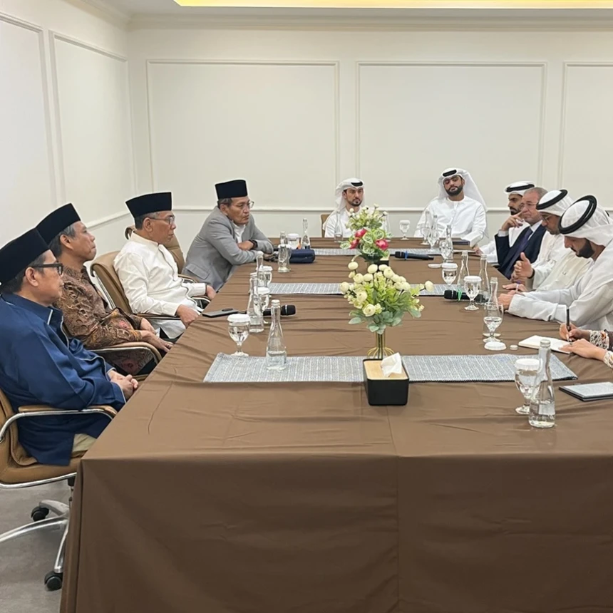 Ketum PBNU Terima Delegasi UEA, Bahas Perdamaian Kawasan dan Kerja Sama Strategis