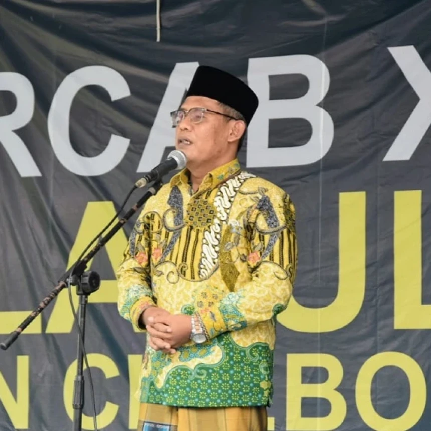 KH Wawan Arwani dan KH Aziz Hakim Kembali Pimpin NU Kabupaten Cirebon