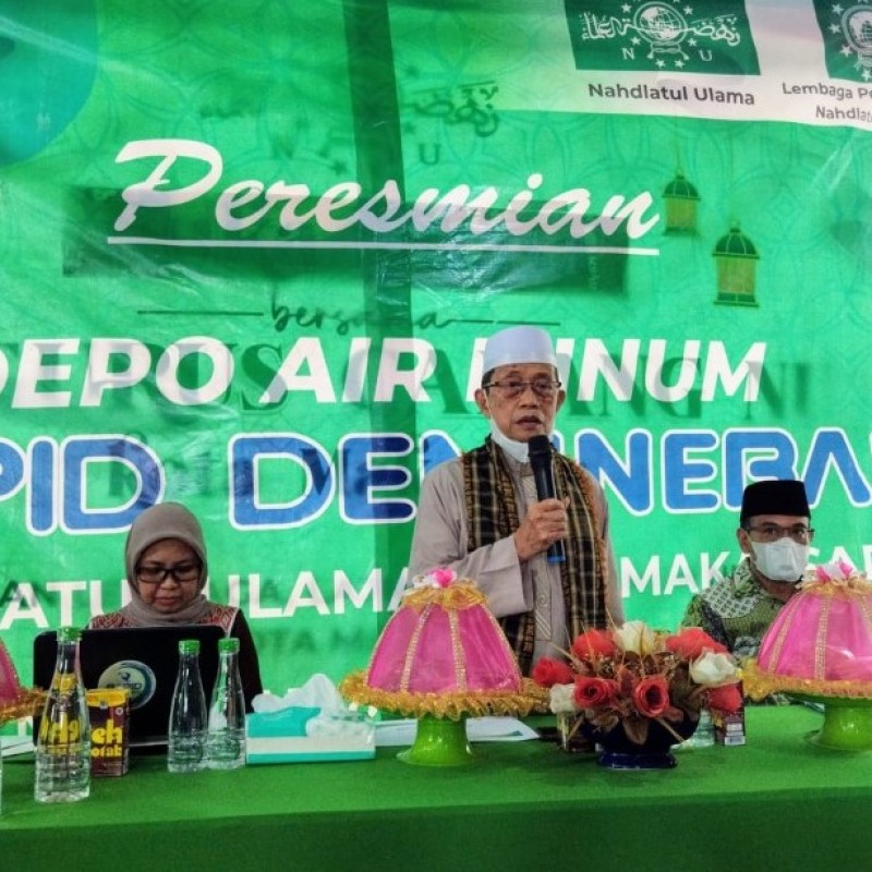 PCNU Makassar Resmi Miliki Depot Air Minum 'Rapid Demineral'