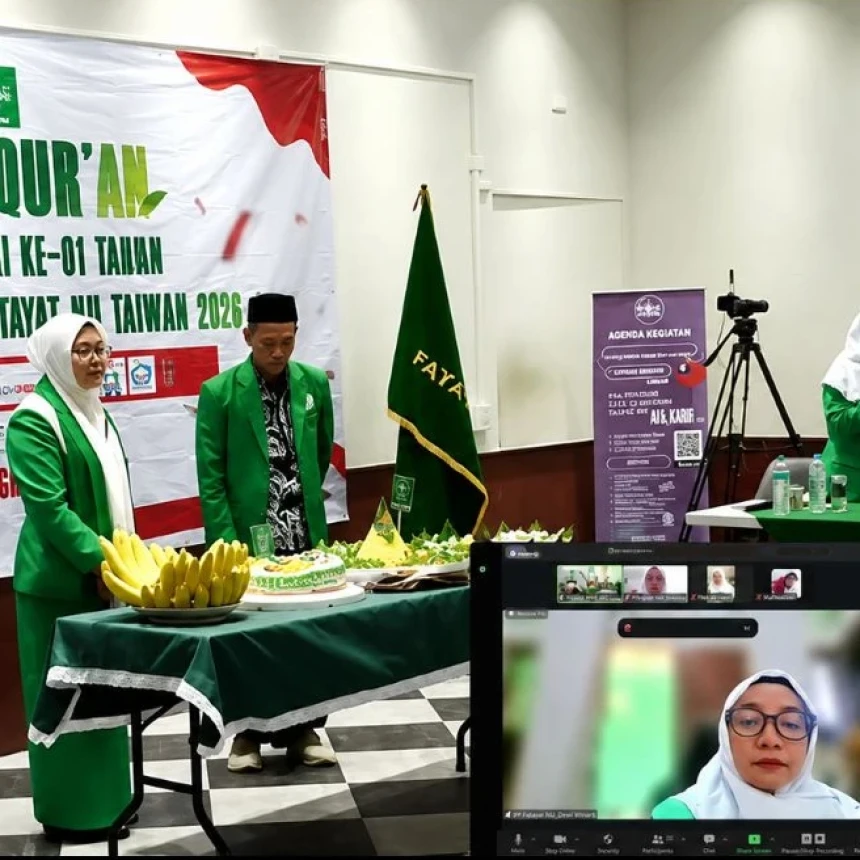 Fatayat NU Taiwan Masa Khidmah 2026-2029 Dilantik, Siap Perkuat Pemberdayaan Perempuan Diaspora Indonesia