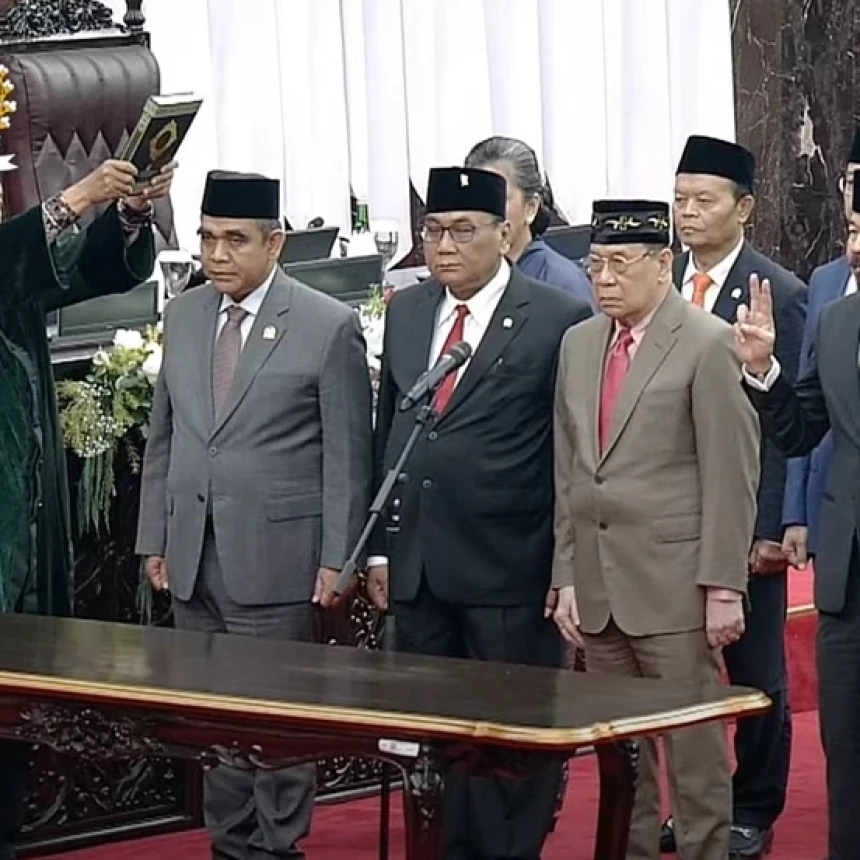 Ahmad Muzani Ditetapkan Jadi Ketua MPR RI 2024-2029 Bersama 8 Wakilnya