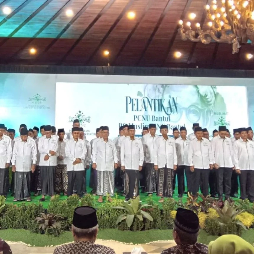 Hadiri Pelantikan PCNU Bantul, Ini Pesan Katib Aam dan Waketum PBNU