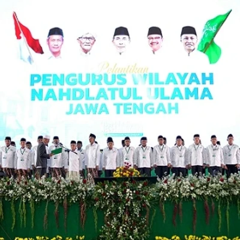 PBNU Resmi Lantik Kepengurusan PWNU Jawa Tengah 2024-2029