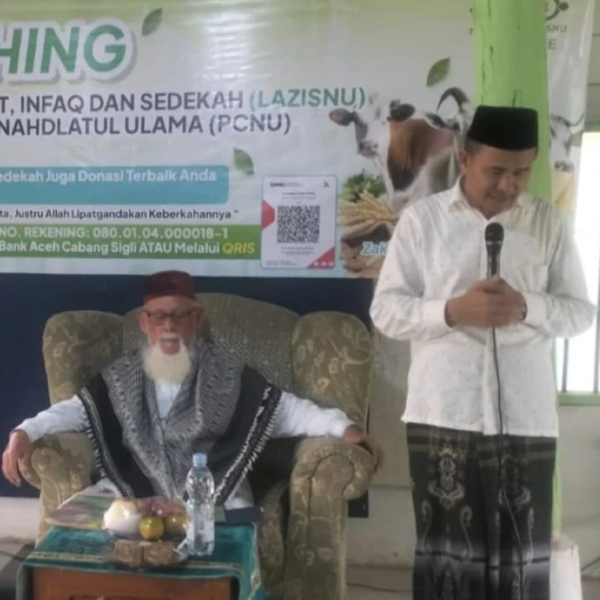 PCNU Pidie Aceh Luncurkan LAZISNU, Perkuat Gerakan Sosial Umat