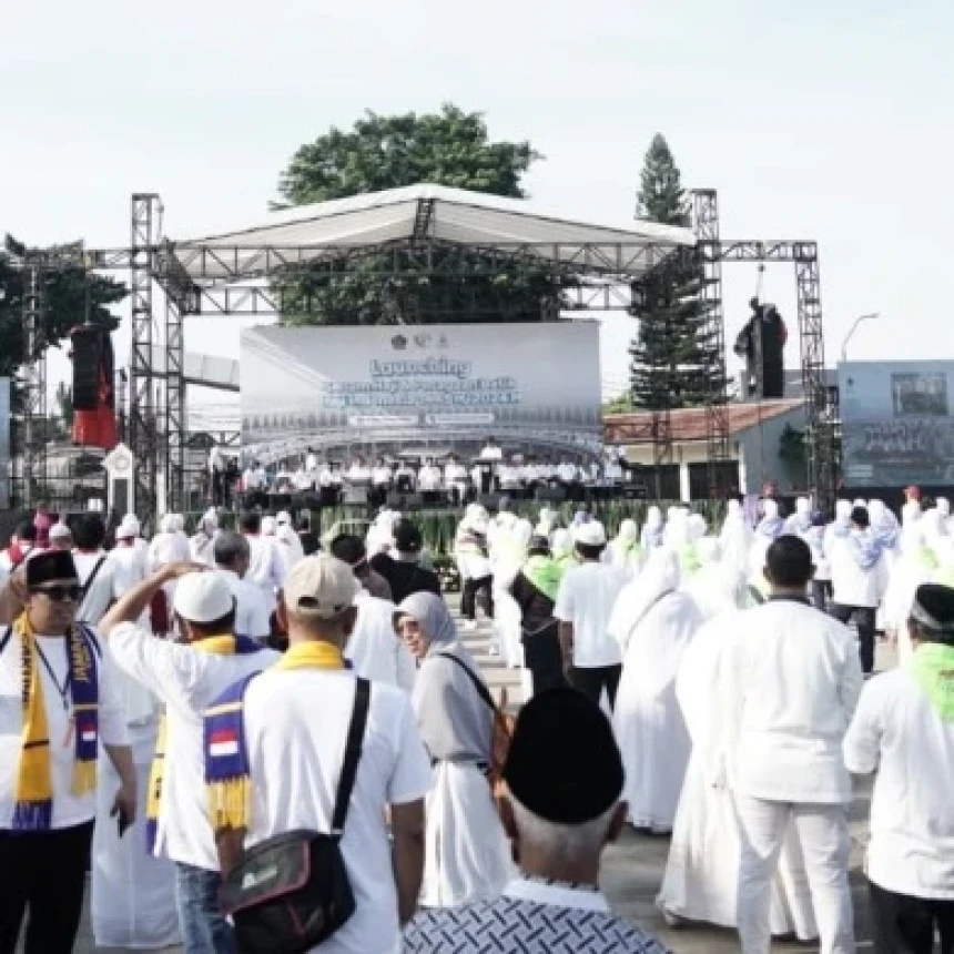 28 Ribu Jamaah Hadiri Peluncuran Senam Haji Indonesia