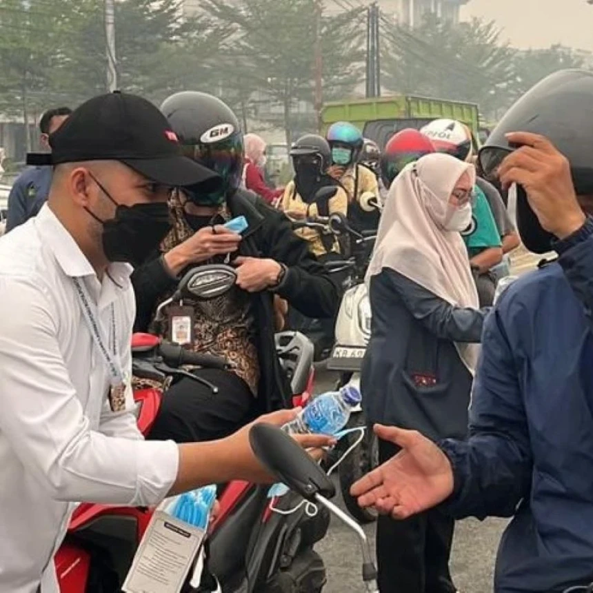 Asap Karhutla Bisa Picu Peradangan Saluran Napas