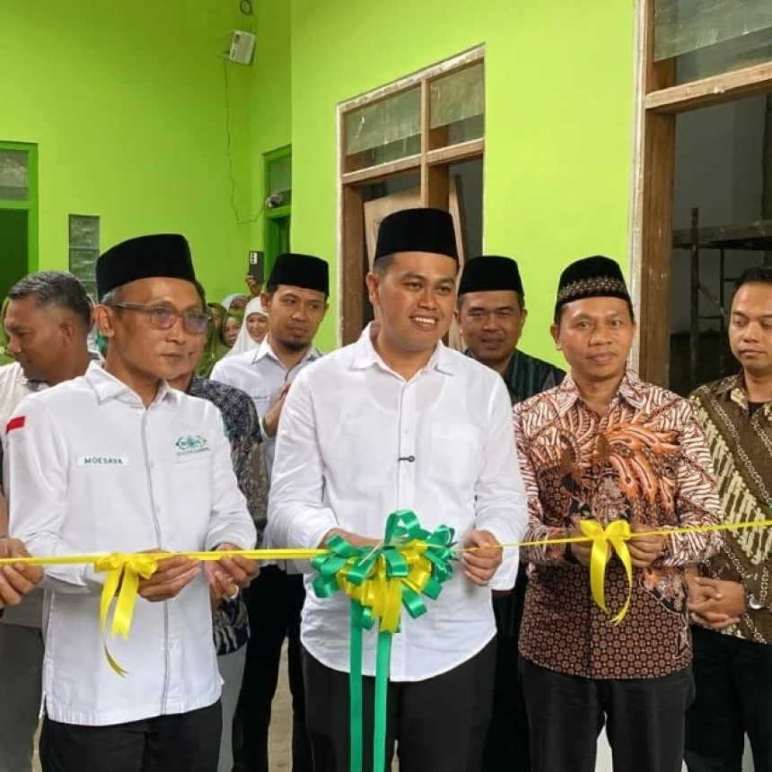 NU Care-LaZISNU Resmikan Pembangunan TK Al-Hikmah dan TPQ Al-Hikmah di Kota Blitar