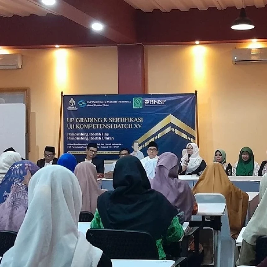 PP Fatayat NU Adakan Sertifikasi Pembimbing Manasik Haji dan Umrah Perempuan Angkatan 1