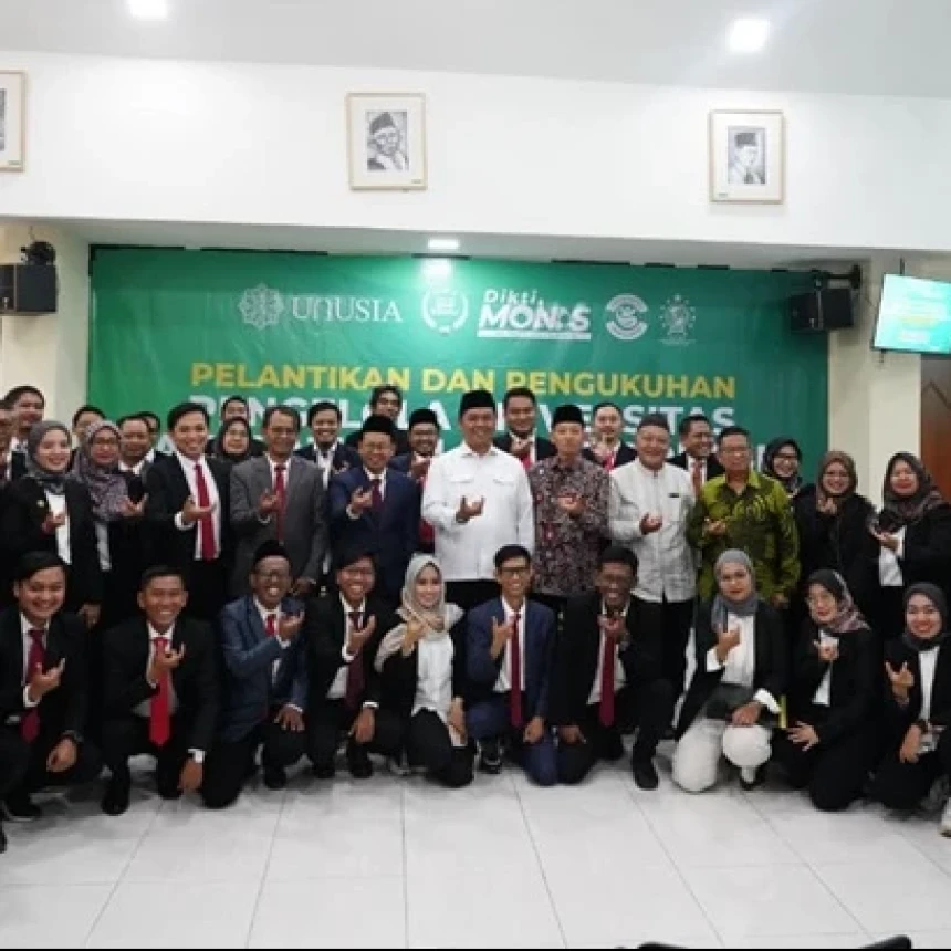 Unusia Lantik 53 Pengelola untuk Masa Jabatan 2026–2030