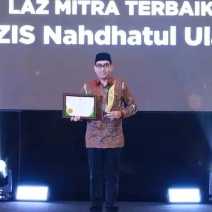 NU Care-LAZISNU Raih Penghargaan LAZ Mitra Terbaik dari Baznas RI 2026