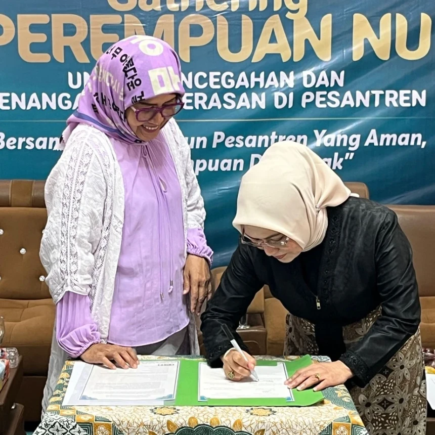 Di Tambakberas, Perempuan NU Deklarasikan Cegah Kekerasan di Pesantren