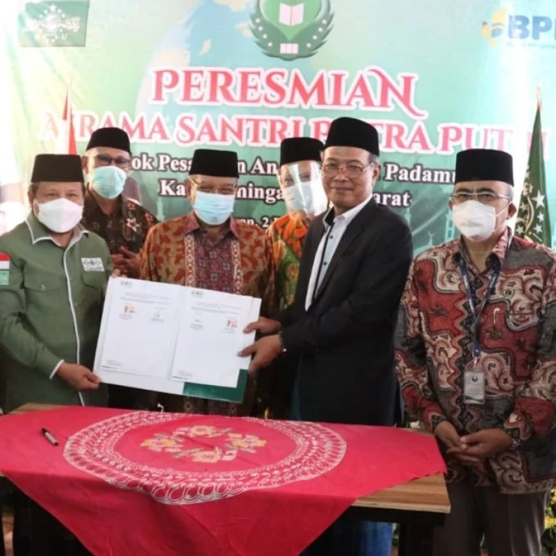 PBNU Resmikan Asrama Santri An-Nahdliyah Kuningan