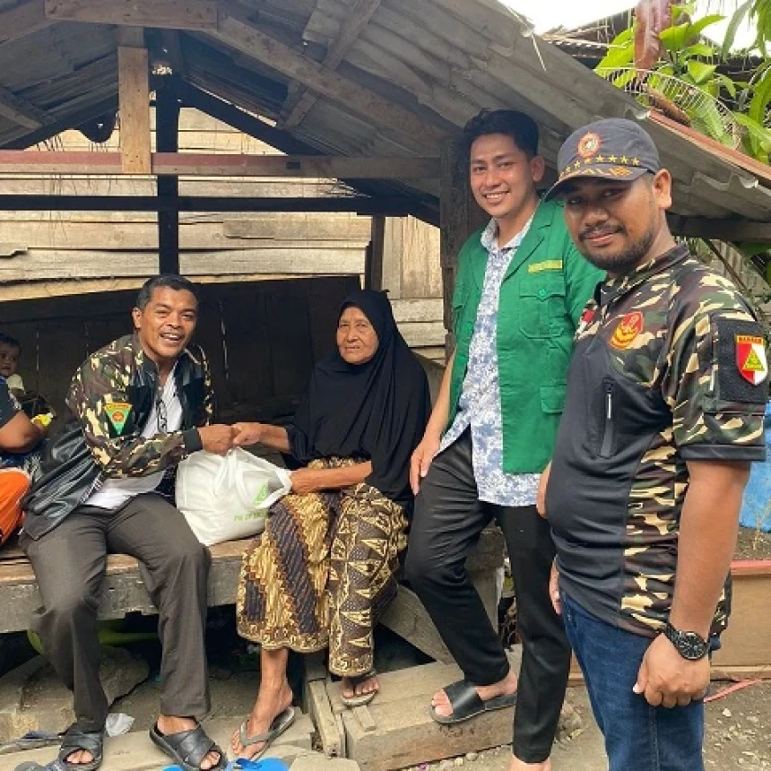 Peringati Harlah Ke-89, PW Ansor Aceh Salurkan 500 Paket Sembako