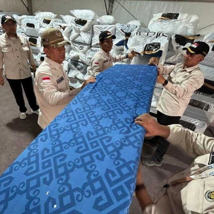 Kesiapan Tenda Jamaah Haji di Padang Arafah Capai 90 Persen