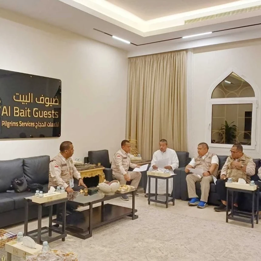 Temui Syarikah, Itjen Kemenhaj Pastikan Komitmen Pelayanan terhadap Jamaah Haji