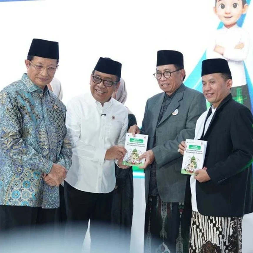 Gerakan Nasional Ruang Aman Nyaman Anak untuk Pesantren dan Madrasah Resmi Diluncurkan Tekan Kekerasan